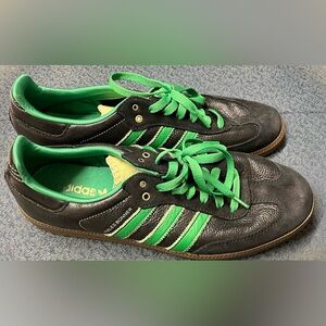 Adidas Samba Wales Bonner Size US 10 Green And Black